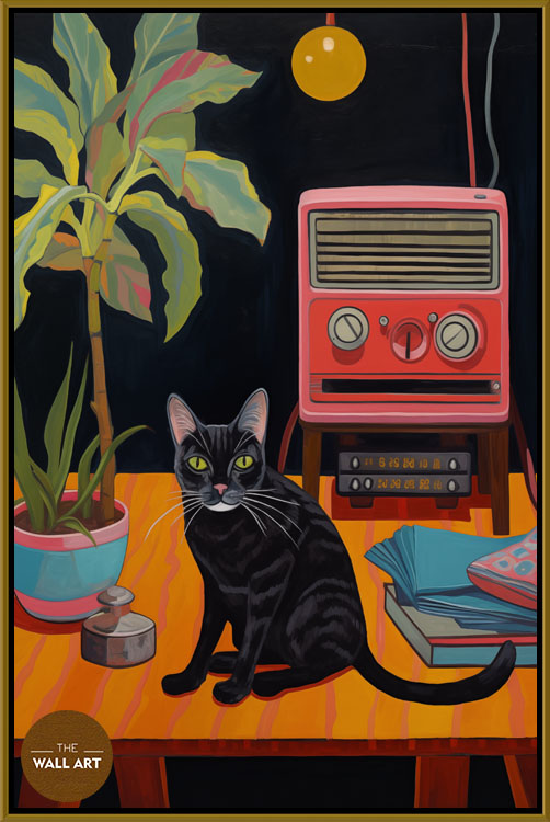 images/products/black_cat_and_radio_i/black_cat and radio I_GOLD.jpg